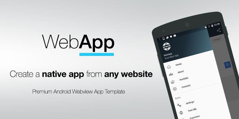 ساخت اپلیکیشن برای وب سایت